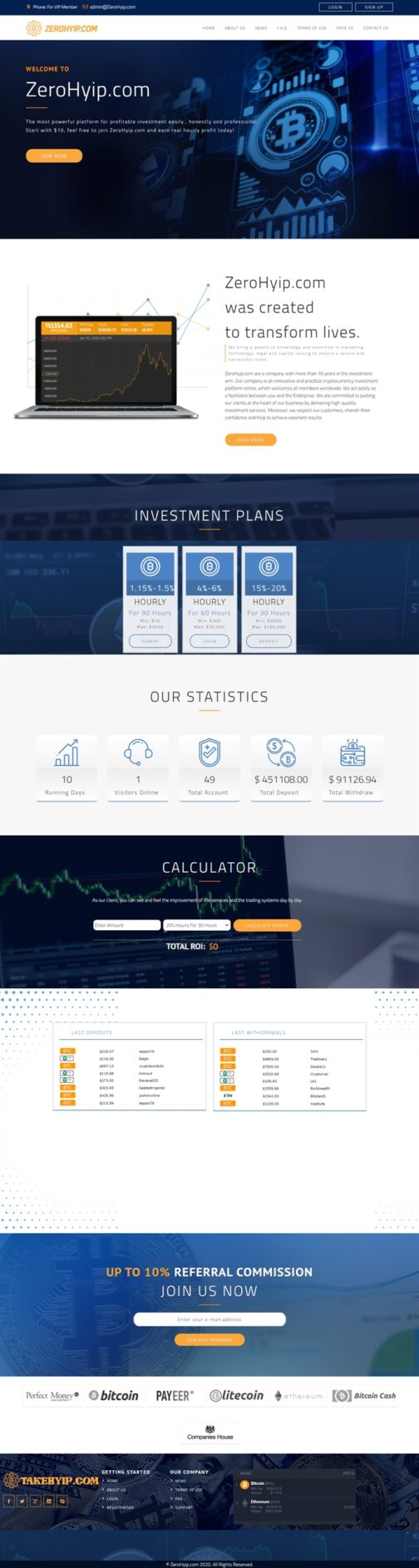 hyip templates